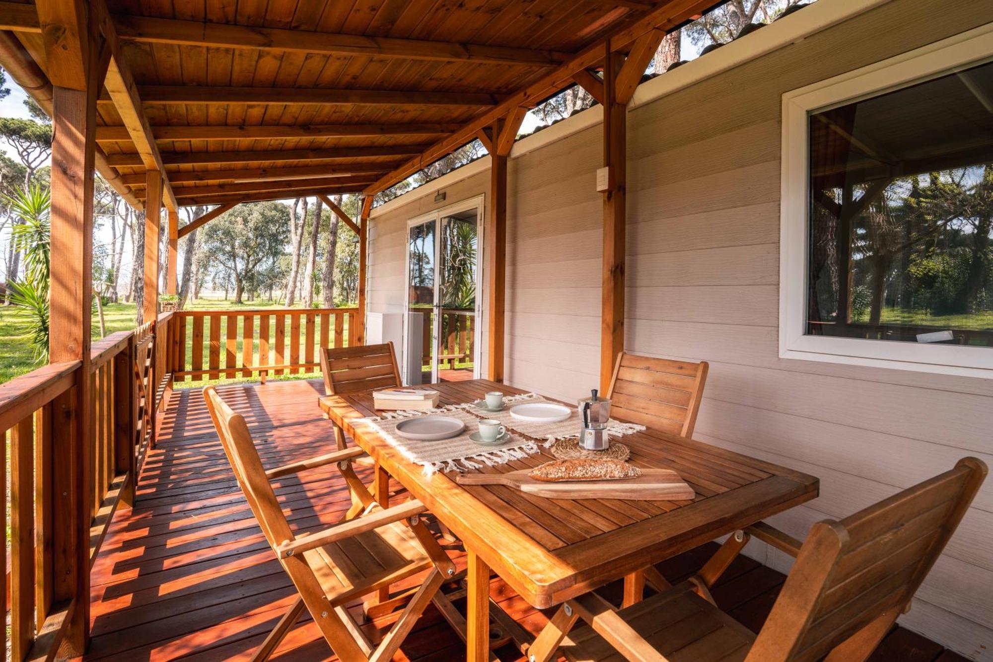 Isola Verde Camping Village Нетуно Стая снимка